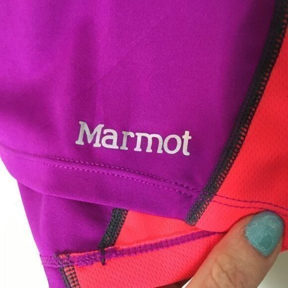 Marmot Racerback Tank Top Size XS Athletic Wear Pink Purple - Picture 3 of 7
